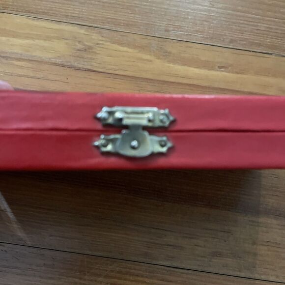 Sold Two Natural Jade Green Bangle Bracelets Size Small in Red Box - Picture 8 of 14